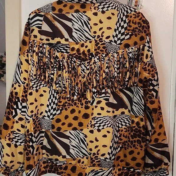 EVR Animal Print Women's Jacket - Picture 7 of 9